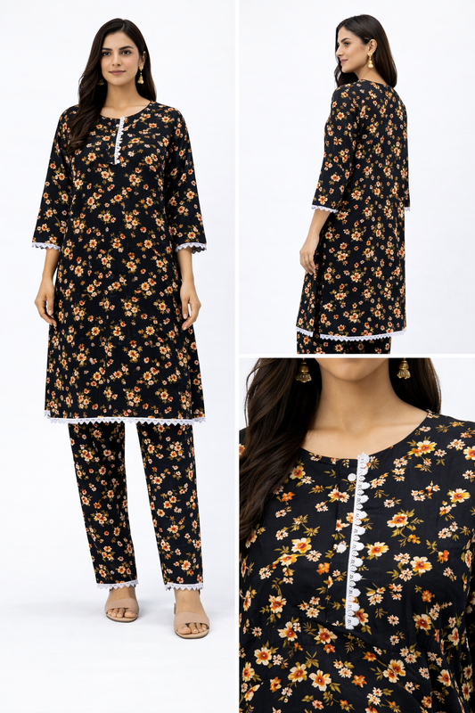 Winter Stitched 2pc Doria Khaddar