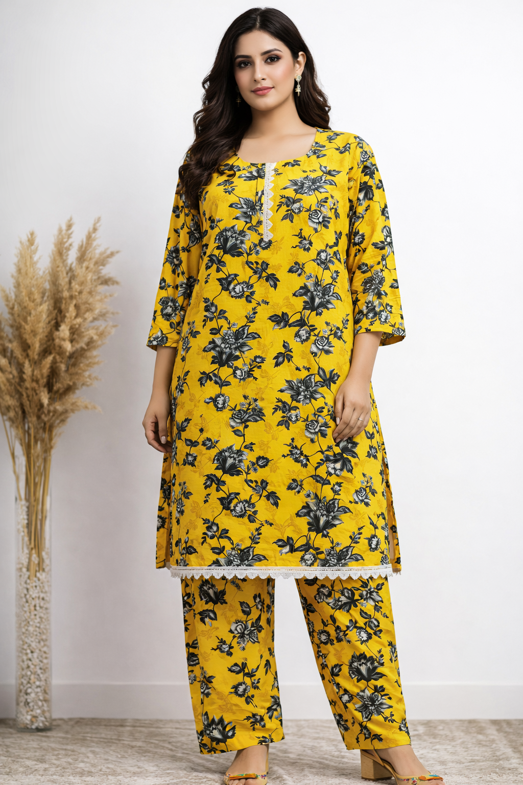 Set of 2 Winter Stitched 2Piece Ladies Suit -Ali Bhai Cloth House